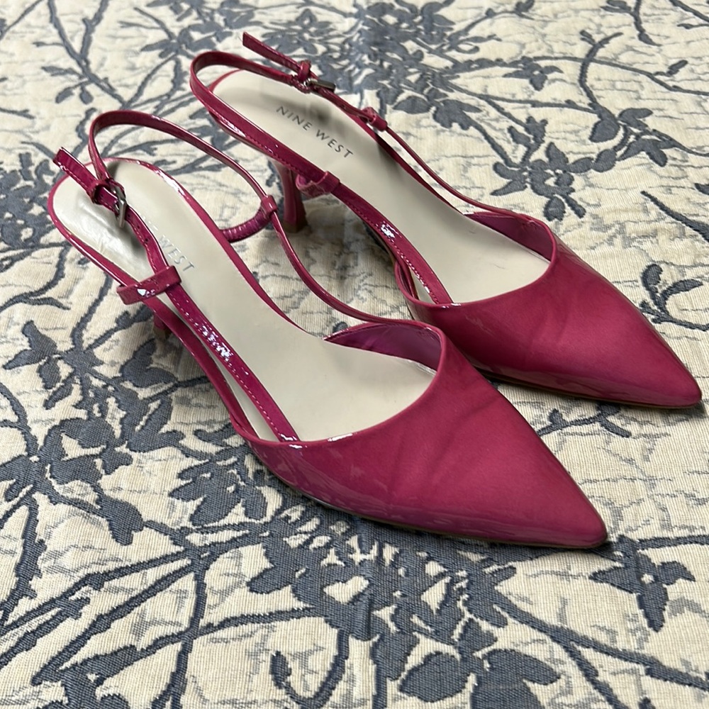 Nine West sling backs